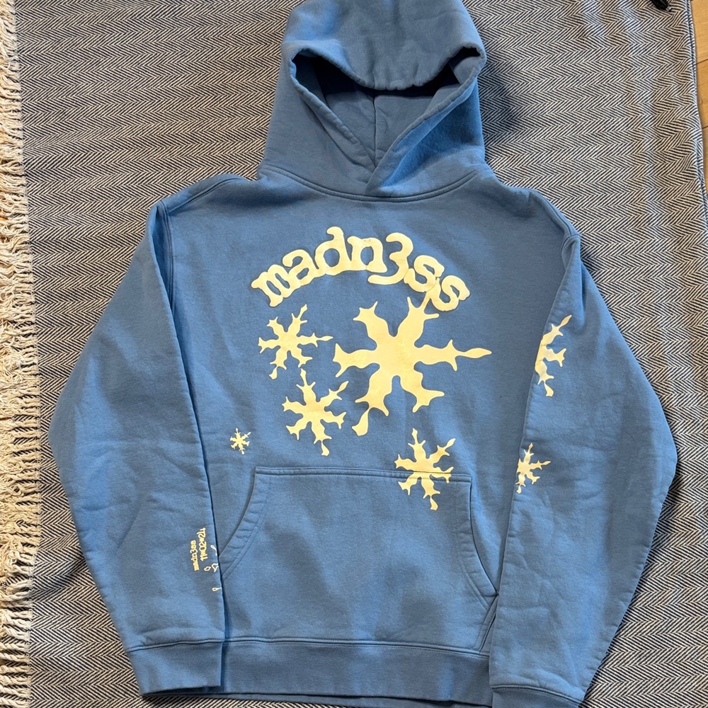 Madness Blue Hoodie Sweater